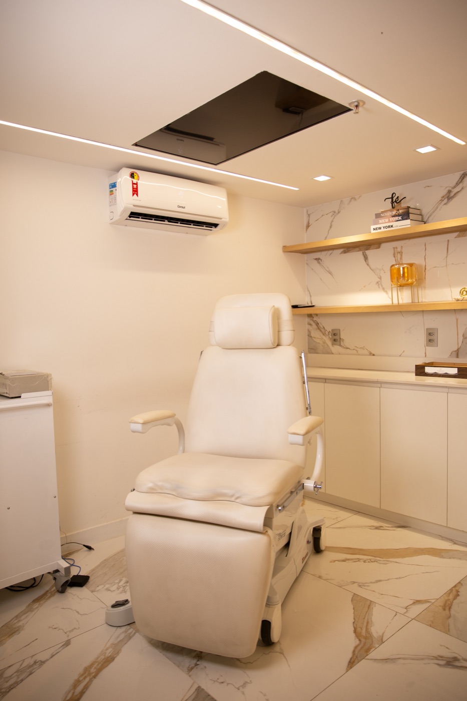 Interior da clínica Prime HOF, ambiente premium para harmonização orofacial